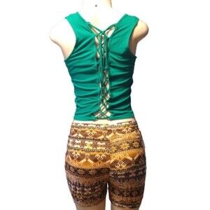 Green Tank Top L